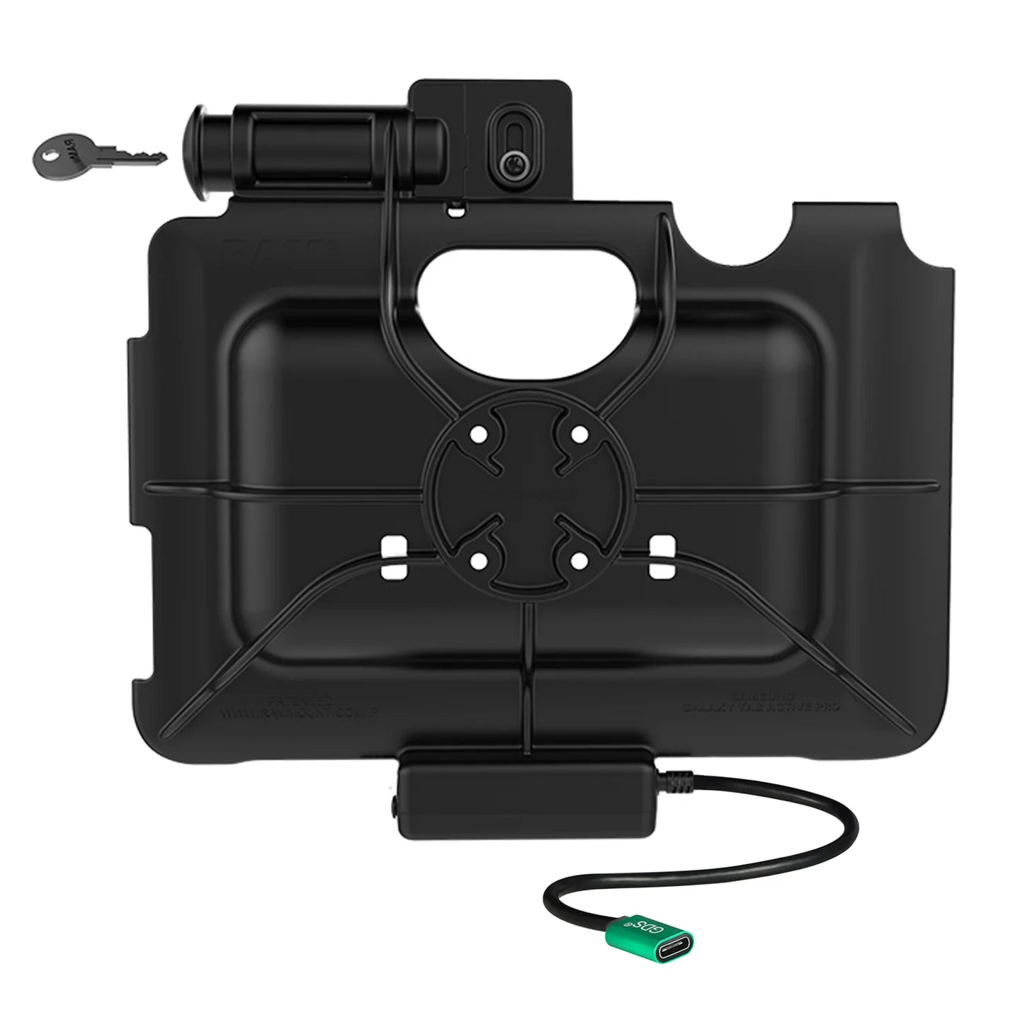 RAM® Key-Locking USB-C Powered Dock for Tab Active4 Pro & Tab Active Pro - RAM-HOL-SAM57CPKLU