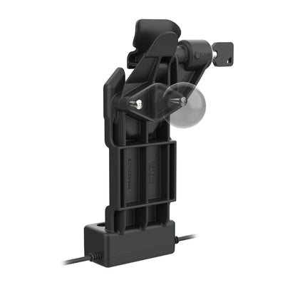 GDS® Uni-Conn™ Left Locking Powered Dock with USB-A & RJ45 Data - RAM-GDS-DOCKLL-U1CP-RJ45AU