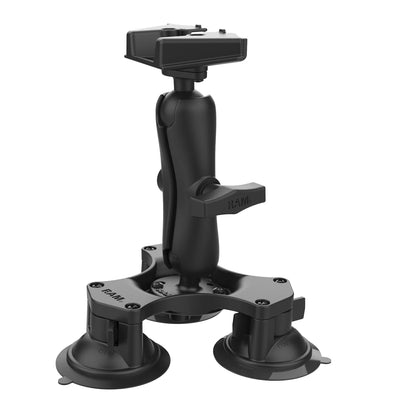 RAM® Twist-Lock™ Triple Suction Heavy Duty Mount for Starlink Mini - RAP-365-138-STA1U