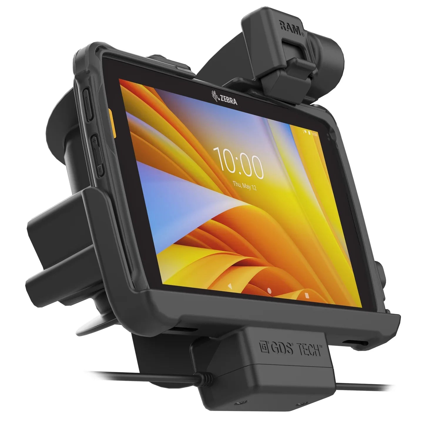 Locking GDS® Dock + USB-A & RJ45 for Zebra ET4x 8" with IntelliSkin® - RAM-GDS-DOCKL-ZE20-RJ45AU