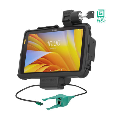 Locking GDS® Dock + USB-A & RJ45 for Zebra ET4x 10" with IntelliSkin® - RAM-GDS-DOCKL-ZE21-RJ45AU
