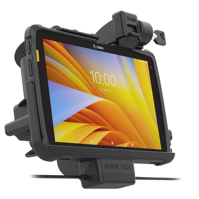 Locking GDS® Dock + USB-A & RJ45 for Zebra ET4x 10" with IntelliSkin® - RAM-GDS-DOCKL-ZE21-RJ45AU