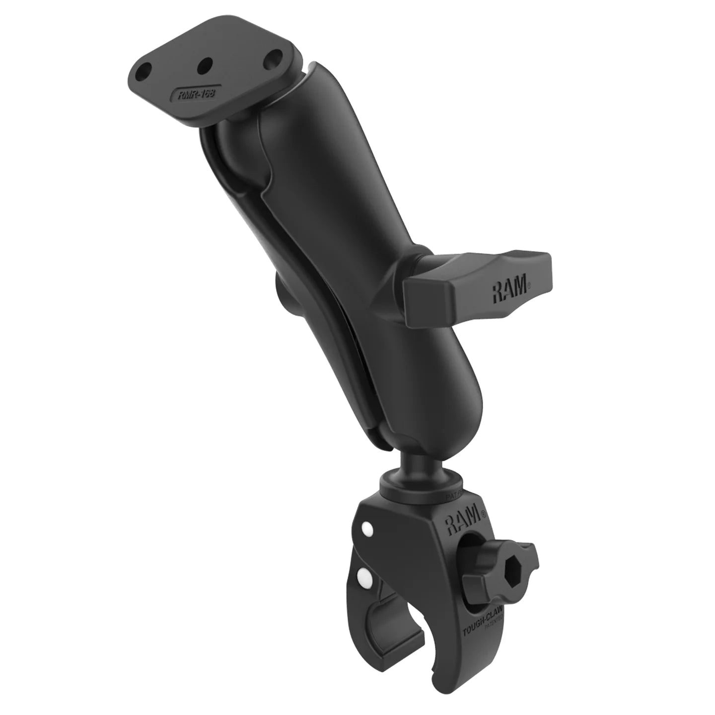 RAM® Tough-Claw™ Small Clamp Mount with Diamond Plate Adapter - Medium - RAP-400-238U