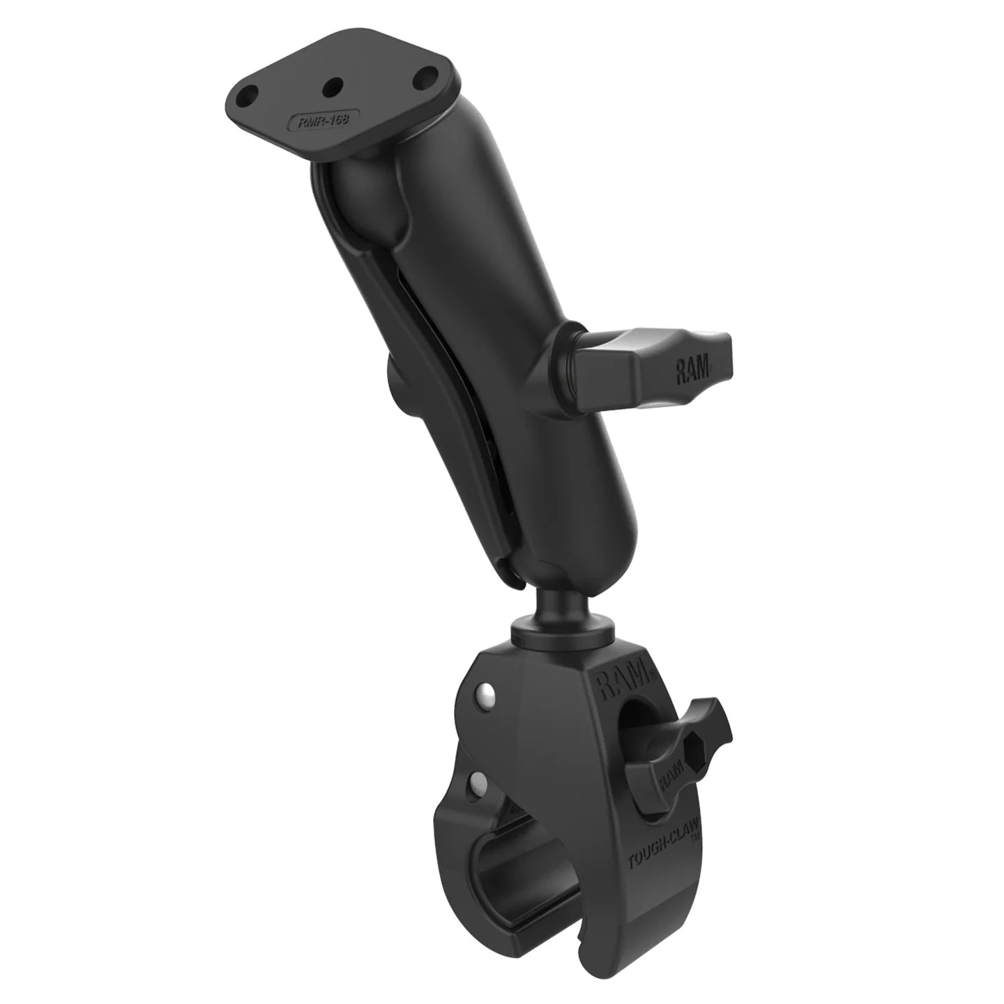 RAM® Tough-Claw™ Medium Clamp Mount with Diamond Plate Adapter - Medium -  RAP-404-238U