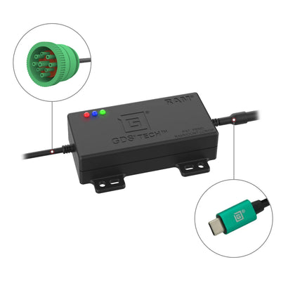 GDS® CAN Bus with 9-Pin Connector - RAM-GDS-CAN-9PU