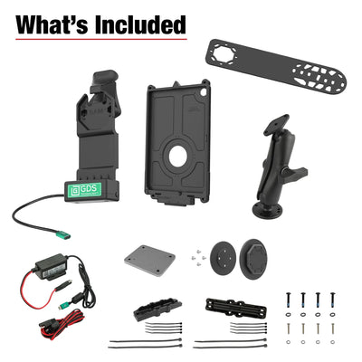 GDS® Uni-Conn™ Aina PTT Voice Responder Bundle for Samsung Tab A9+ - RAM-GDS-U1-SAM88-KIT3
