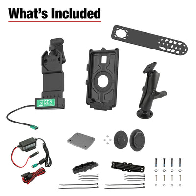 GDS® Uni-Conn™ Aina PTT Voice Responder Bundle for Samsung Tab Active5 - RAM-GDS-U1-SAM90-KIT7