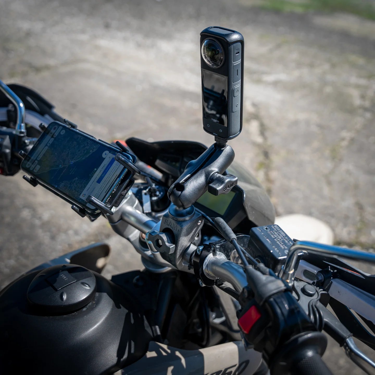 RAM® Tough-Claw™ Clamp Mount for Insta360 - RAM-B-400-379-252025-RWU
