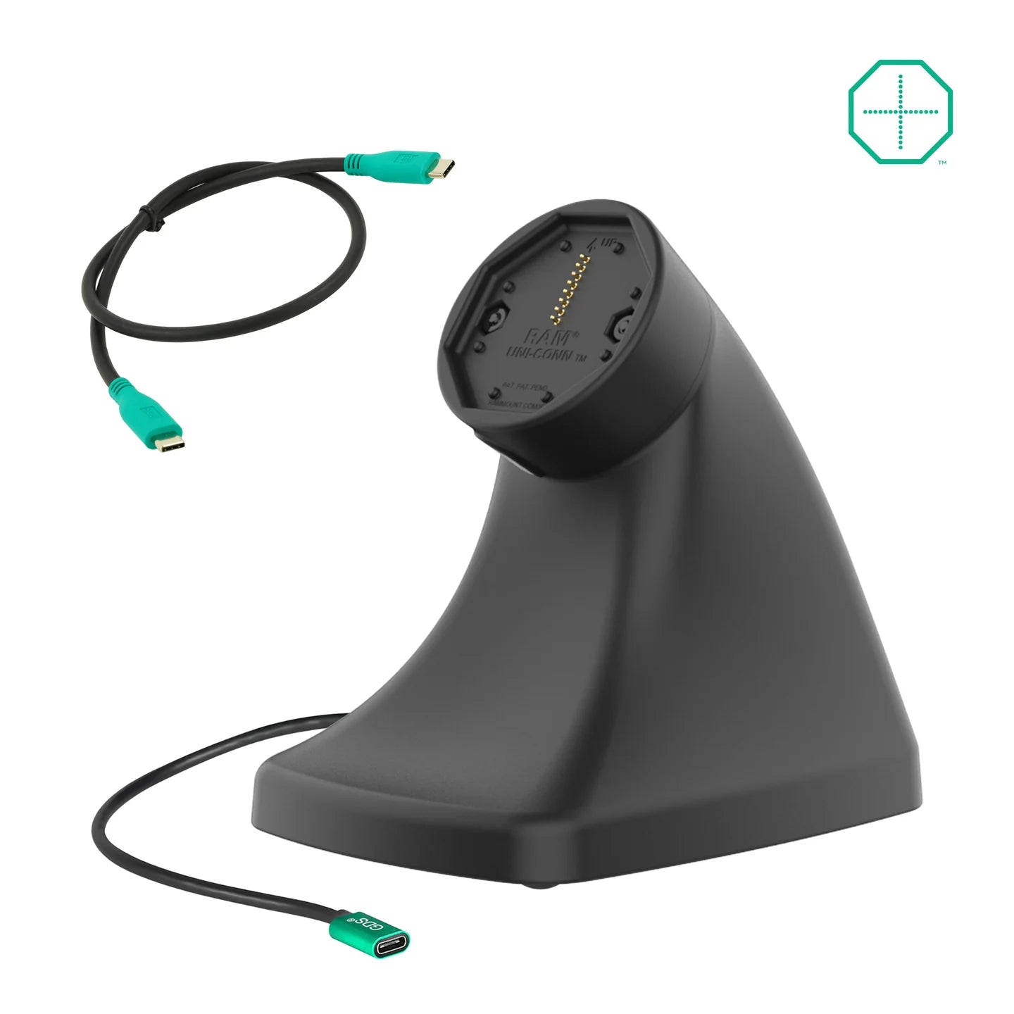 GDS® Uni-Conn™ Powered Kiosk Dock with USB-C - RAM-GDS-DOCK-D10K-C