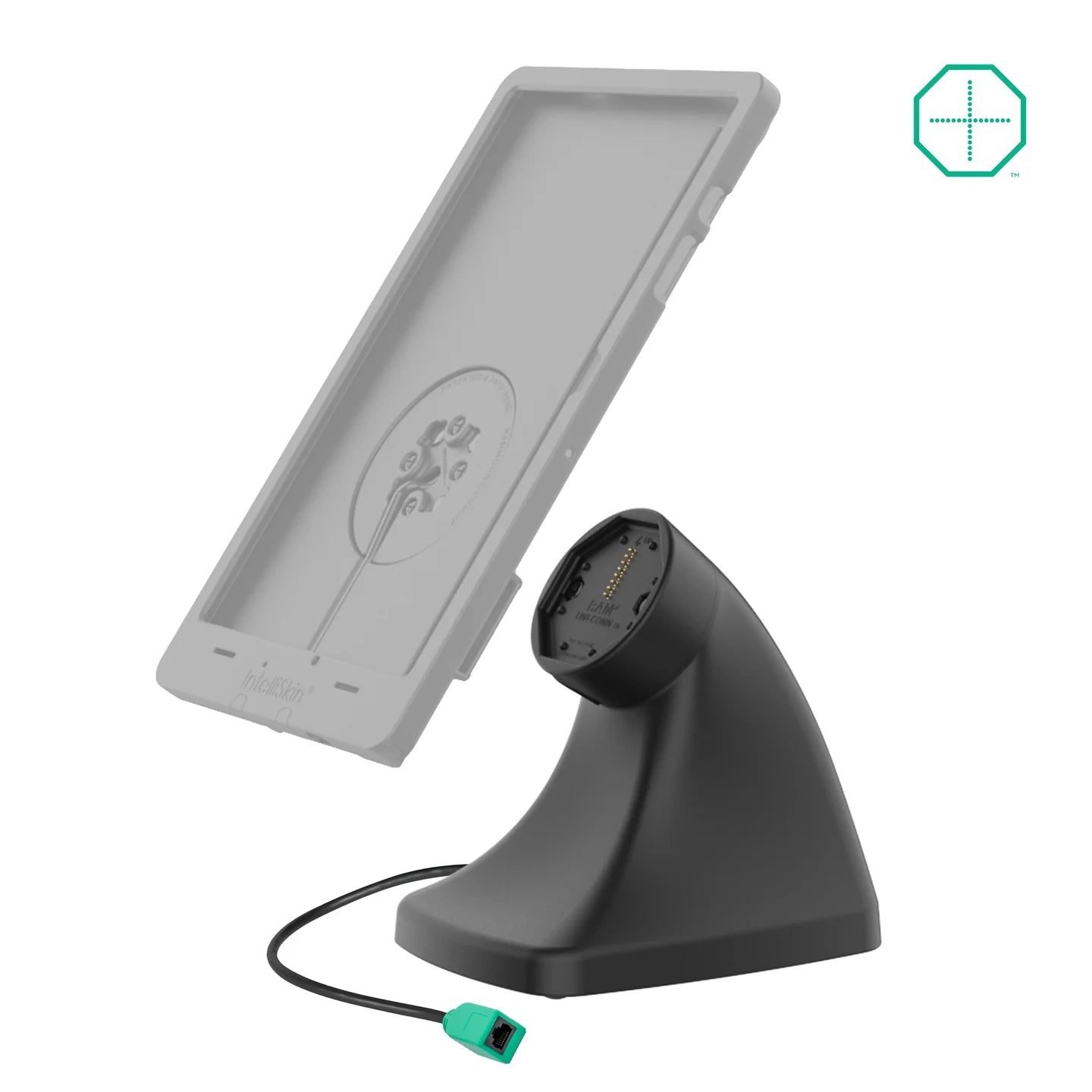 GDS® Uni-Conn™ Powered Kiosk Dock with PoE - RAM-GDS-DOCK-D10K-POE