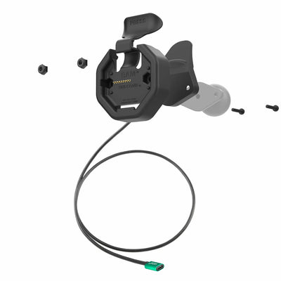 GDS® Uni-Conn™ Powered Snap-In Dock with USB-C Connector - RAM-GDS-DOCK-U3CPU