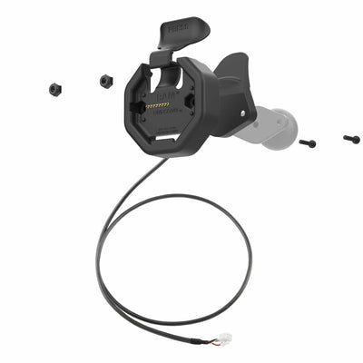 GDS® Uni-Conn™ Powered Snap-In Dock with JST Connector - RAM-GDS-DOCK-U3JPU