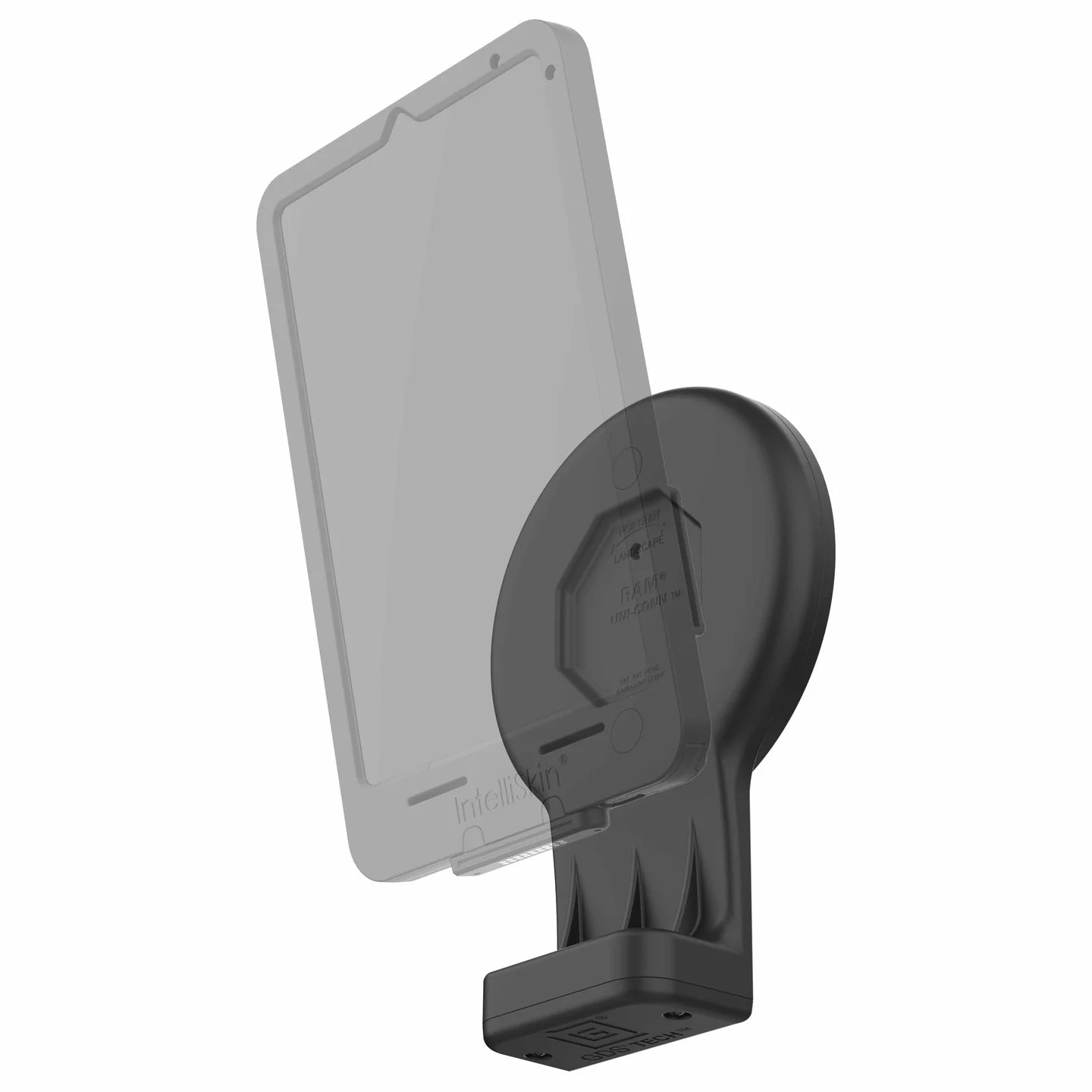 GDS® Uni-Conn™ Wall Dock with Magnetic Receiver & PoE - RAM-GDS-DOCK-W3-POE