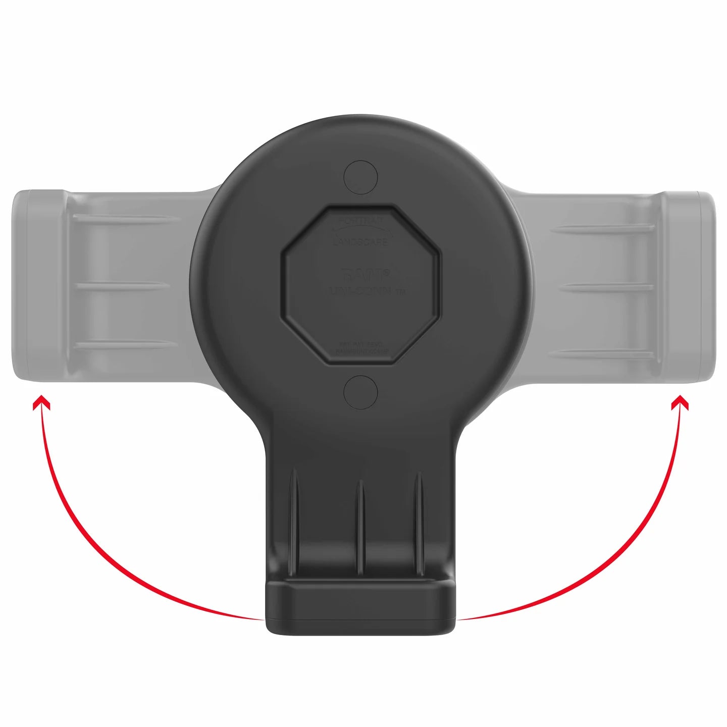 GDS® Uni-Conn™ Wall Dock with Magnetic Receiver & PoE - RAM-GDS-DOCK-W3-POE