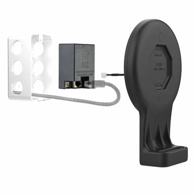 GDS® Uni-Conn™ Wall Dock with Magnetic Receiver & PoE - RAM-GDS-DOCK-W3-POE