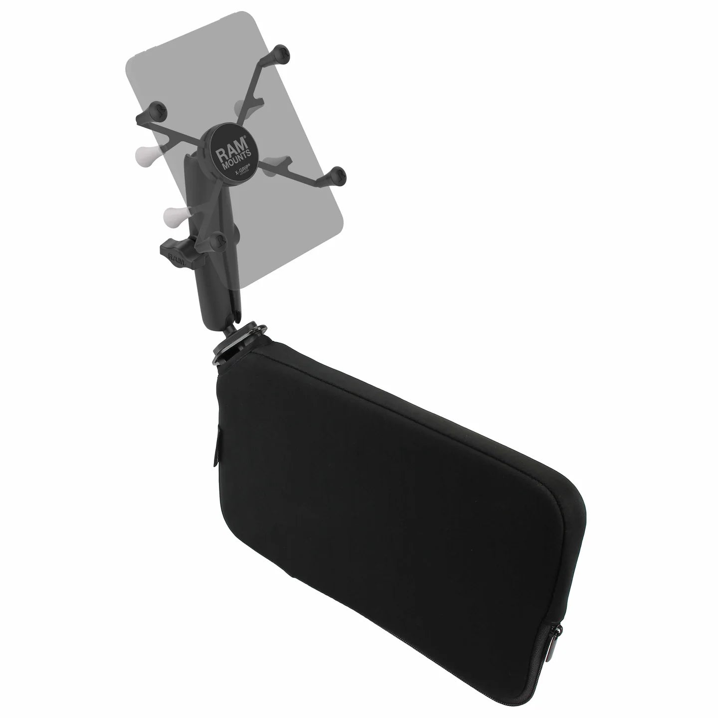 RAM® X-Grip® Mount with RAM® Tough-Wedge™ for 7"-8" Tablets - Long Arm - RAM-B-407-C-UN8U