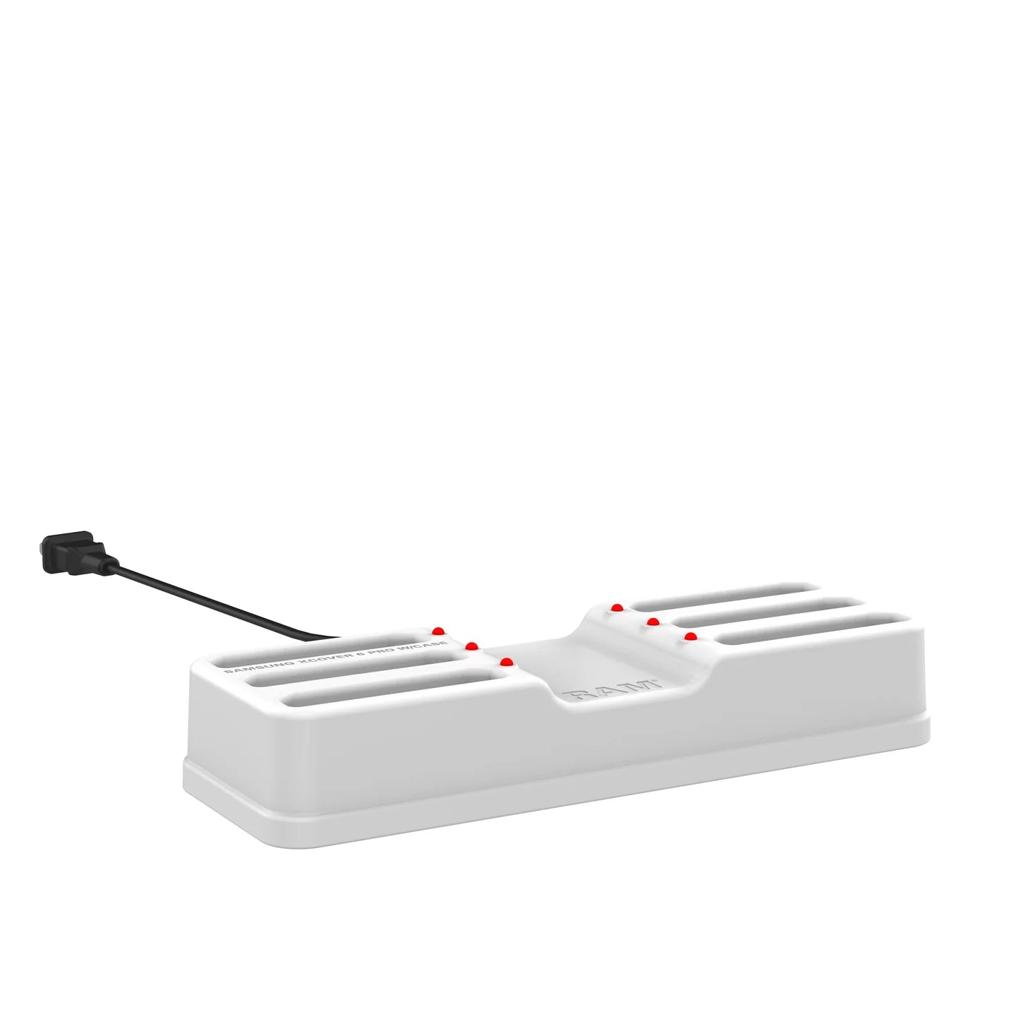 RAM® 6-Port Dock for XCover7 & XCover6 Pro with OEM or RAM® Skin™ - Gray - RAM-DOCK-6G-SAM84CPU-GRY