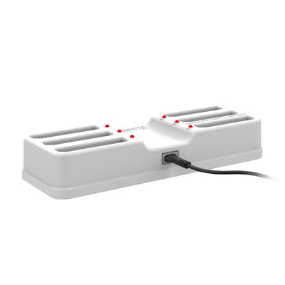 RAM® 6-Port Dock for XCover7 & XCover6 Pro with OEM or RAM® Skin™ - Gray - RAM-DOCK-6G-SAM84CPU-GRY