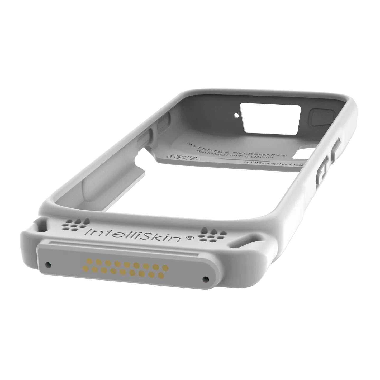 IntelliSkin® for Zebra TC22/27 - Gray - RAM-GDS-SKIN-ZE24-GRY