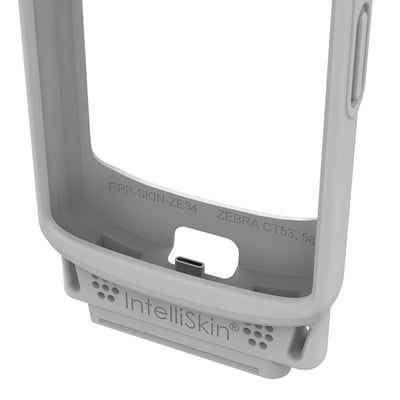 IntelliSkin® for Zebra TC53/58 - Gray - RAM-GDS-SKIN-ZE34-GRY