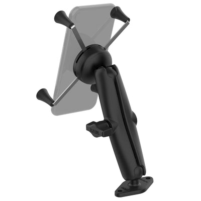 RAM® X-Grip® Large Phone Mount with Diamond Base - Long Arm - RAM-B-102-C-UN10U