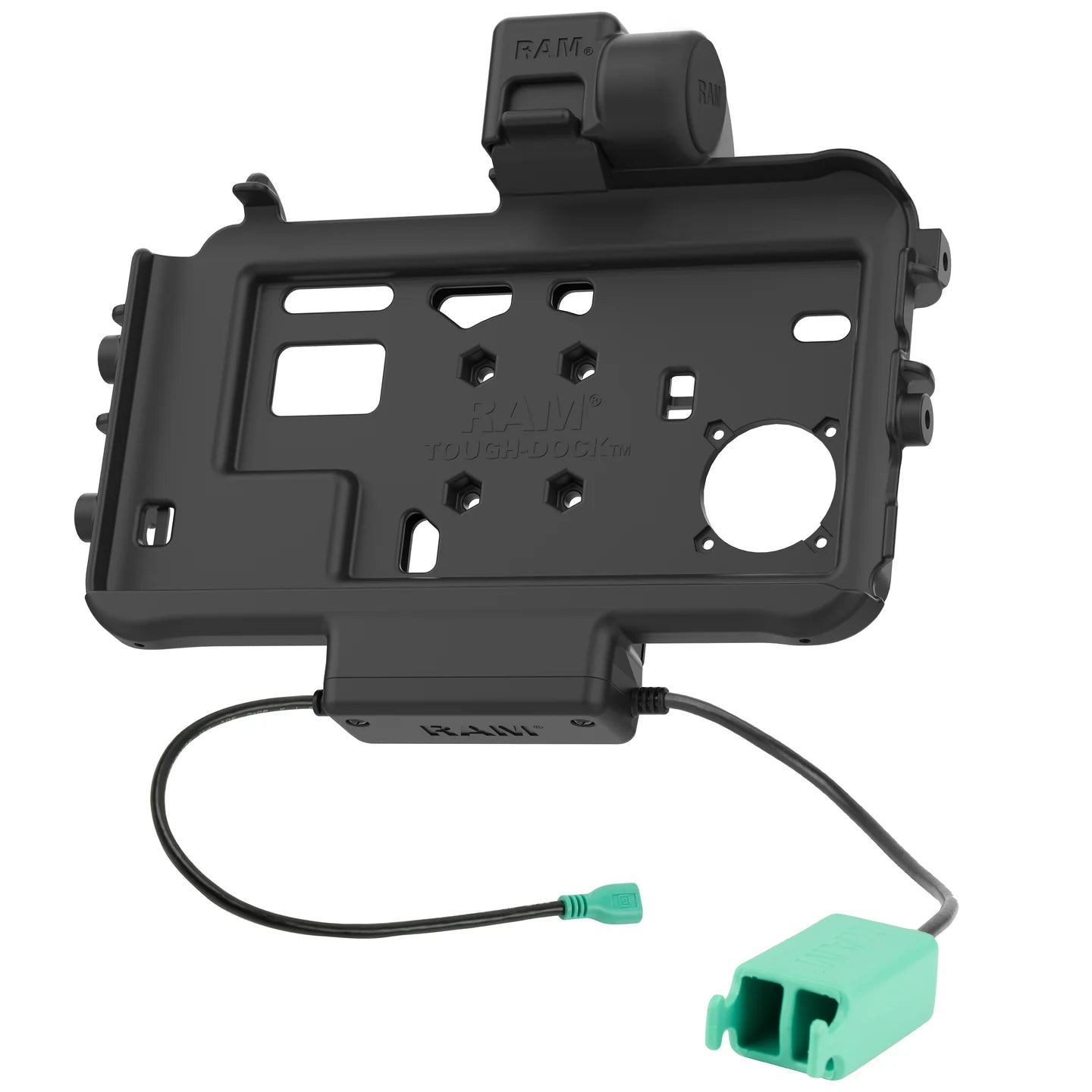 RAM® Low-Profile Power + Dual USB Dock for Tab Active5 & 3 - RAM-HOL-SAM58PD2TU