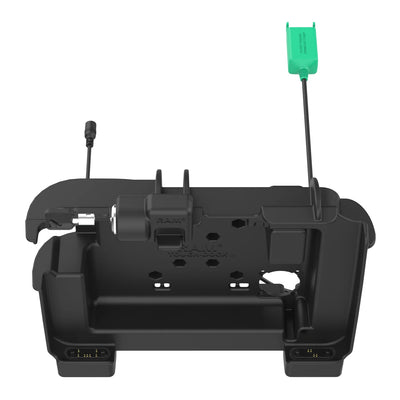 RAM® Power + Dual USB Locking Dock for Zebra ET6x - Heated Pins - RAM-HOL-ZE25PD2HLU