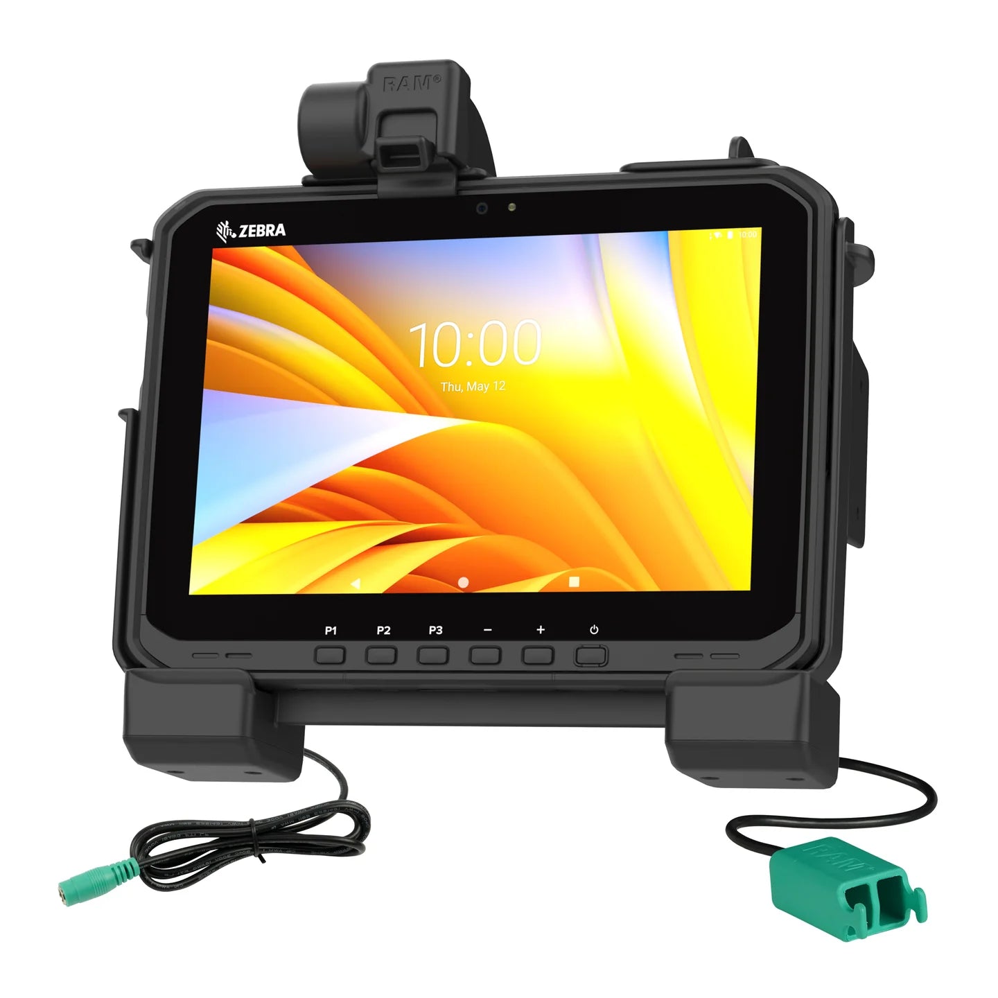 RAM® Power + Dual USB Dock for Zebra ET6x - RAM-HOL-ZE25PD2U