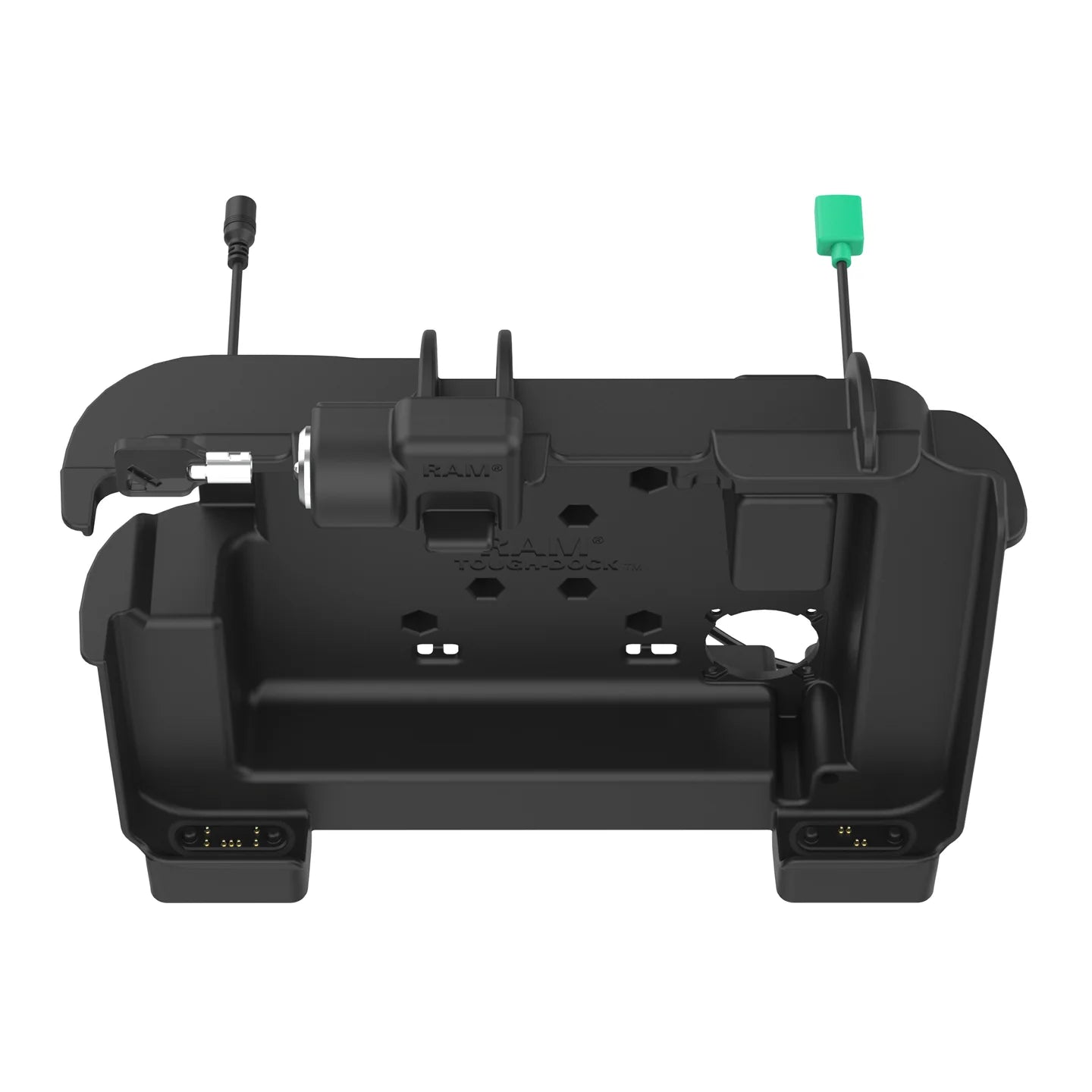 RAM® Power + Data Locking Dock for Zebra ET6x - Heated Pins - RAM-HOL-ZE25PDHLU