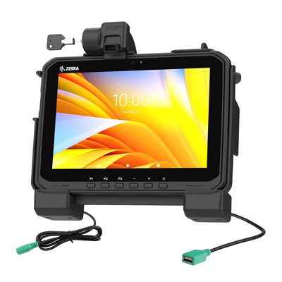 RAM® Power + Data Locking Dock for Zebra ET6x - RAM-HOL-ZE25PDLU