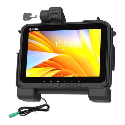 RAM® Powered Locking Dock for Zebra ET6x - RAM-HOL-ZE25PLU