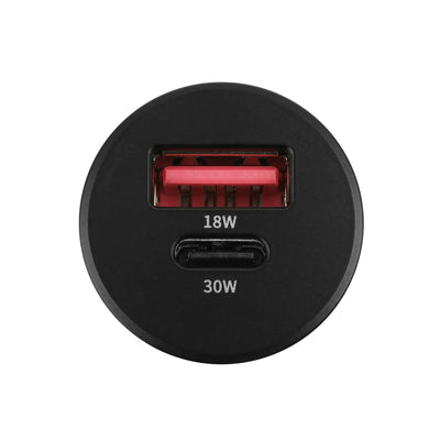 GDS® Type-C and Type A 2-Port Cigarette Charger - RAM-GDS-CHARGE-PPS-CIGC