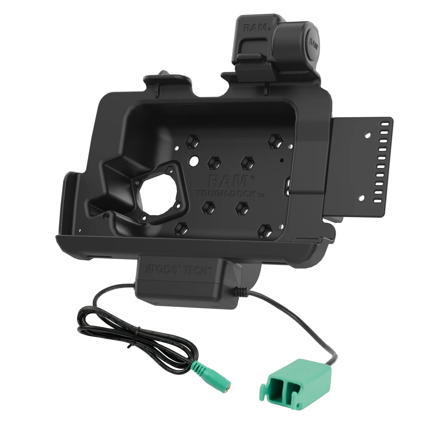 RAM® Tough-Dock™ Power + Dual USB with Latch for Zebra ET4x 8" Tablet - RAM-HOL-ZE20PD2NLLU