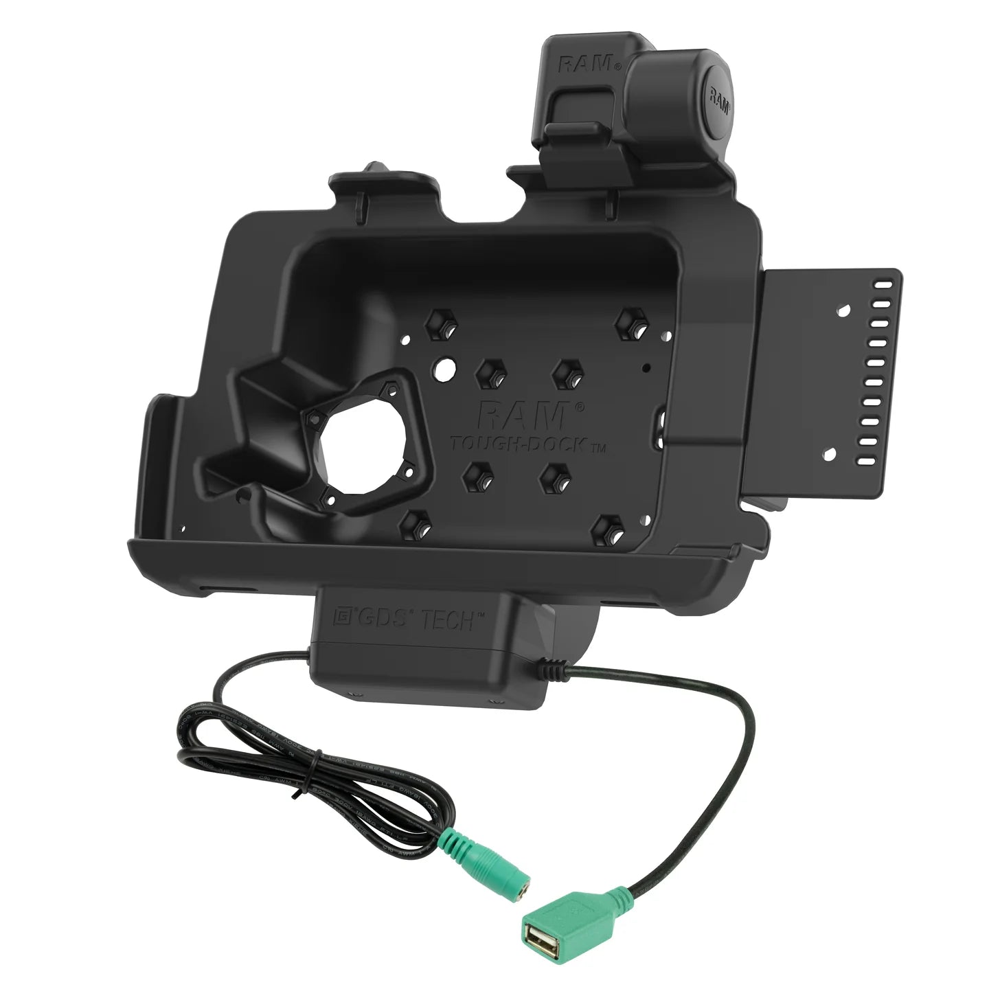 RAM® Tough-Dock™ Power + Data with Latch for Zebra ET4x 8" Tablet - RAM-HOL-ZE20PDNLLU