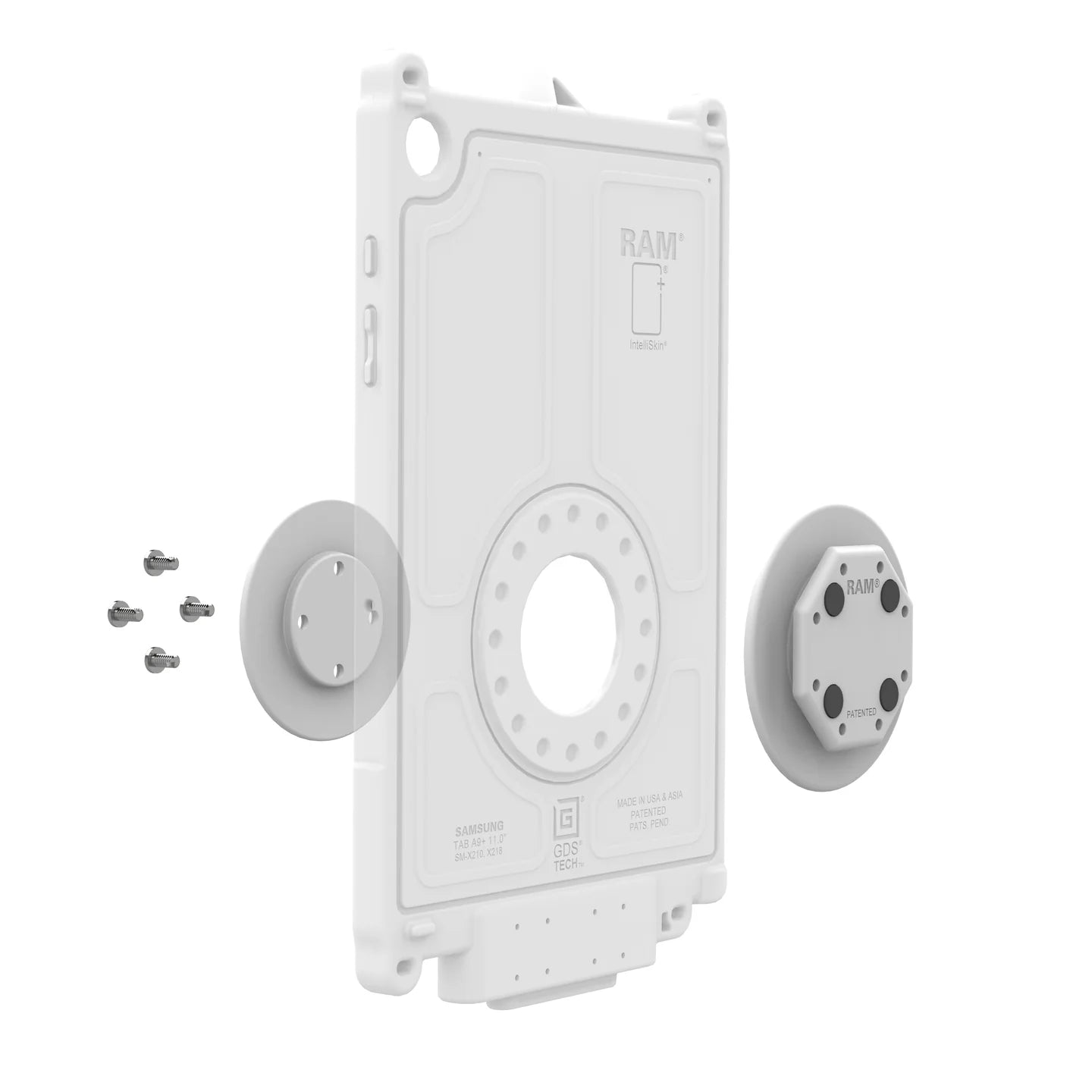 GDS® Uni-Conn™ Adapter for IntelliSkin® - Gray - RAM-GDS-U1U-GRY