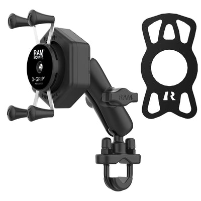 RAM® X-Grip® Phone Mount with Vibe-Safe™ & U-Bolt Base - Medium - RAM-B-149Z-UN7-462
