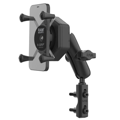 RAM® X-Grip® Phone Mount with Vibe-Safe™ & Reservoir Base - RAM-B-174-UN7-462