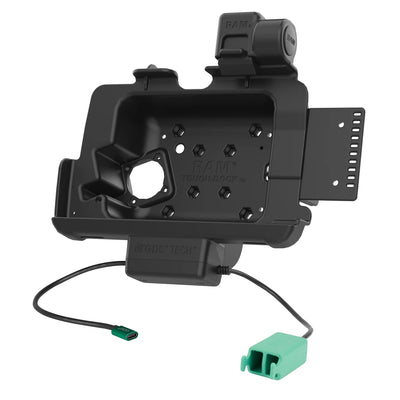 GDS® Power + Dual USB Dock with Latch for Zebra ET4x 8" Tablet - RAM-GDS-DOCKNLL-ZE20PD2U