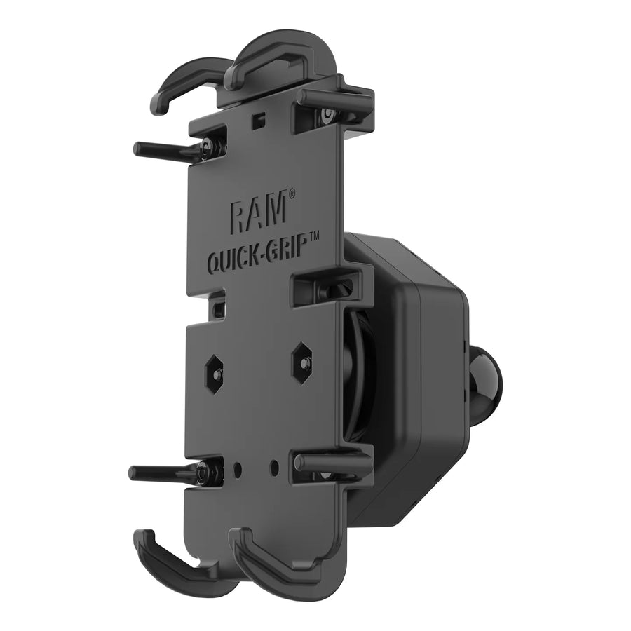 RAM® Quick-Grip™ XL Phone Holder with Vibe-Safe™ Adapter & Ball - RAM-HOL-PD4-462B