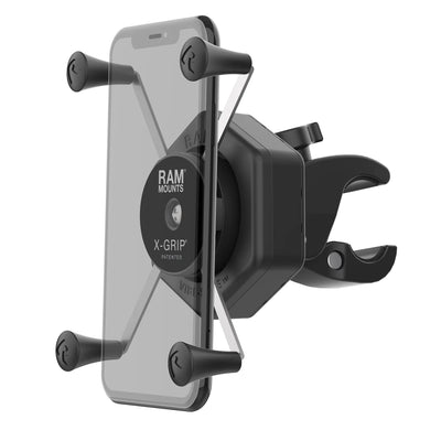 RAM® X-Grip® Large Phone Mount with Vibe-Safe™ & Small Tough-Claw™ - RAM-HOL-UN10-462-400