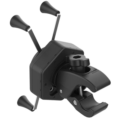 RAM® X-Grip® Large Phone Mount with Vibe-Safe™ & Small Tough-Claw™ - RAM-HOL-UN10-462-400