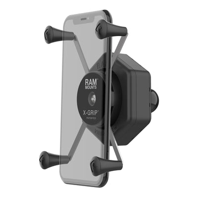RAM® X-Grip® Large Phone Holder with Ball & Vibe-Safe™ Adapter - RAM-HOL-UN10B-462