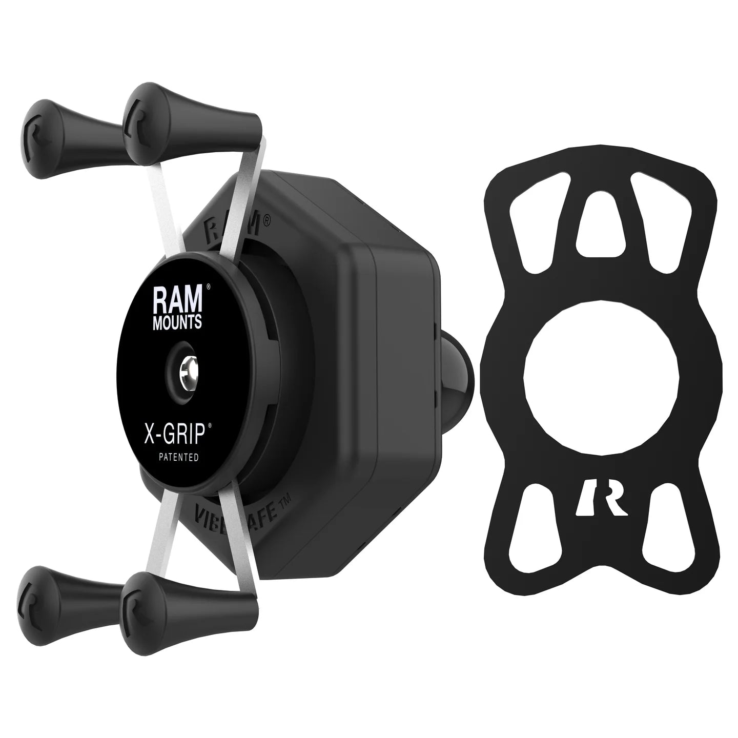 RAM® X-Grip® Phone Holder with Ball & Vibe-Safe™ Adapter - RAM-HOL-UN7B-462