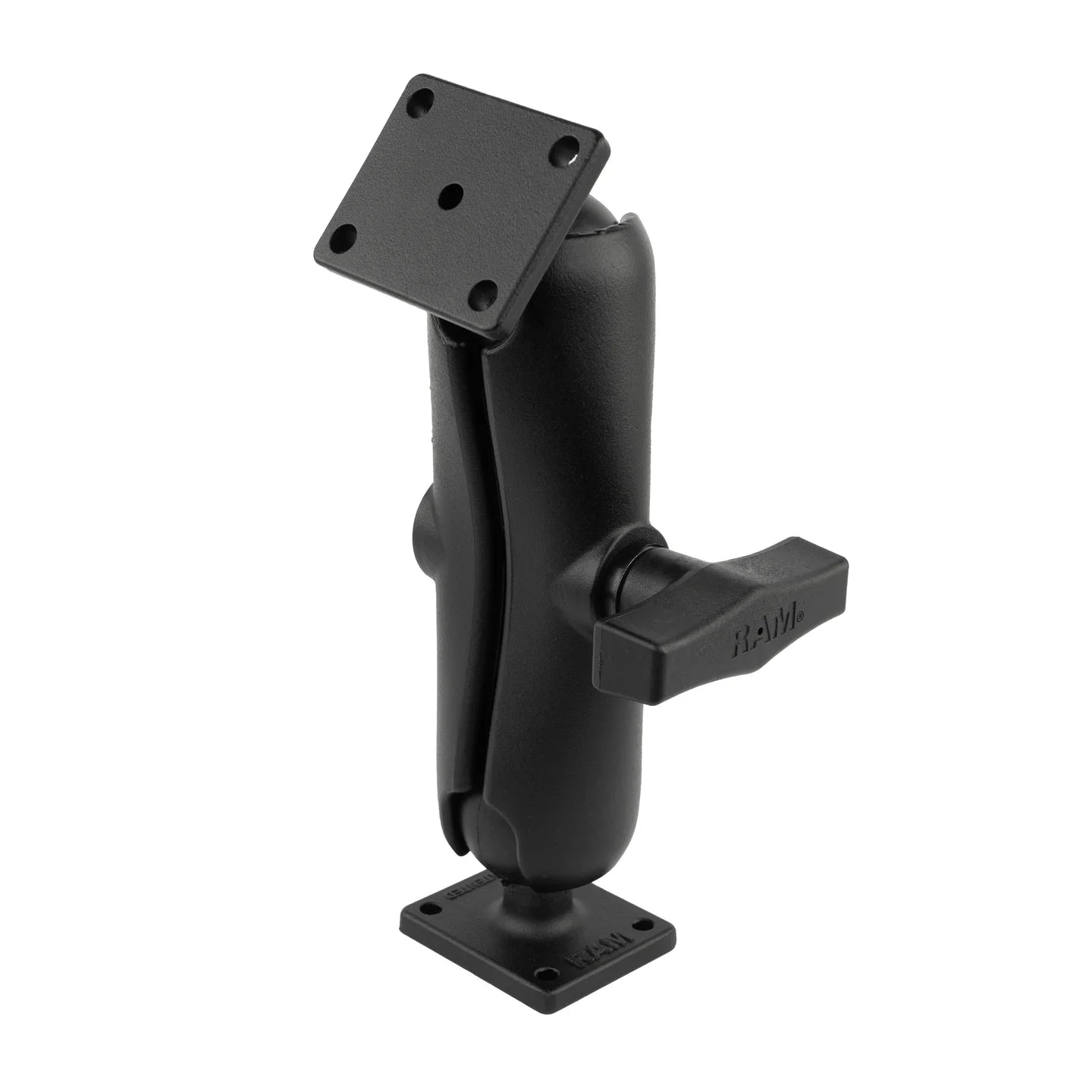 RAM® Double Ball Mount with Rectangle AMPS Plates - C Size Medium - RAM-141U