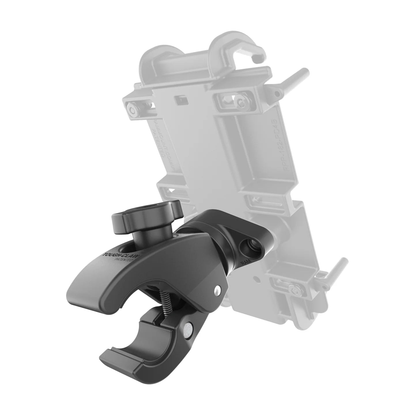 RAM® Low-Profile Tough-Claw™ Small Clamp Mount - RAP-400-1U