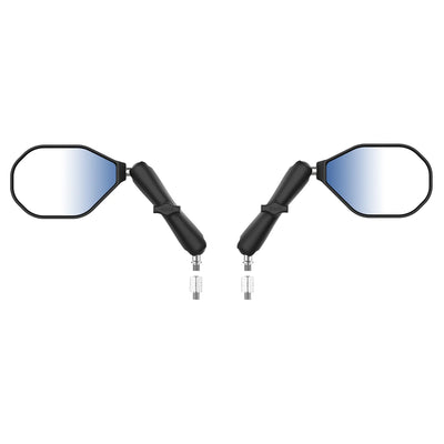 RAM® Tough-Mirror™ Kit with M10-1.25 Bases + M10-1.5 Adapters - Long Arm - RAM-B-349-M1015-C-465RL