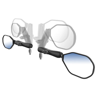 RAM® Tough-Mirror™ Kit with M10-1.25 Bases + Reverse Adapter - Long Arm - RAM-B-349-RTA-C-465RL