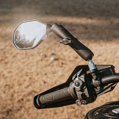 RAM® Tough-Mirror™ Left Mirror with Ball - RAM-B-465LU