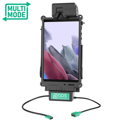 GDS® Tough-Dock™ with Multi-Mode for Samsung Tab A7 Lite 8.7" - RAM-GDS-DOCK-SAM80-MMU