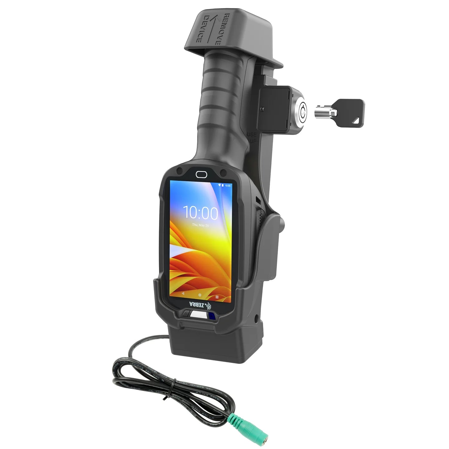 RAM® Locking Powered Dock for Zebra TC8300 - RAM-HOL-ZE26PLU | OC